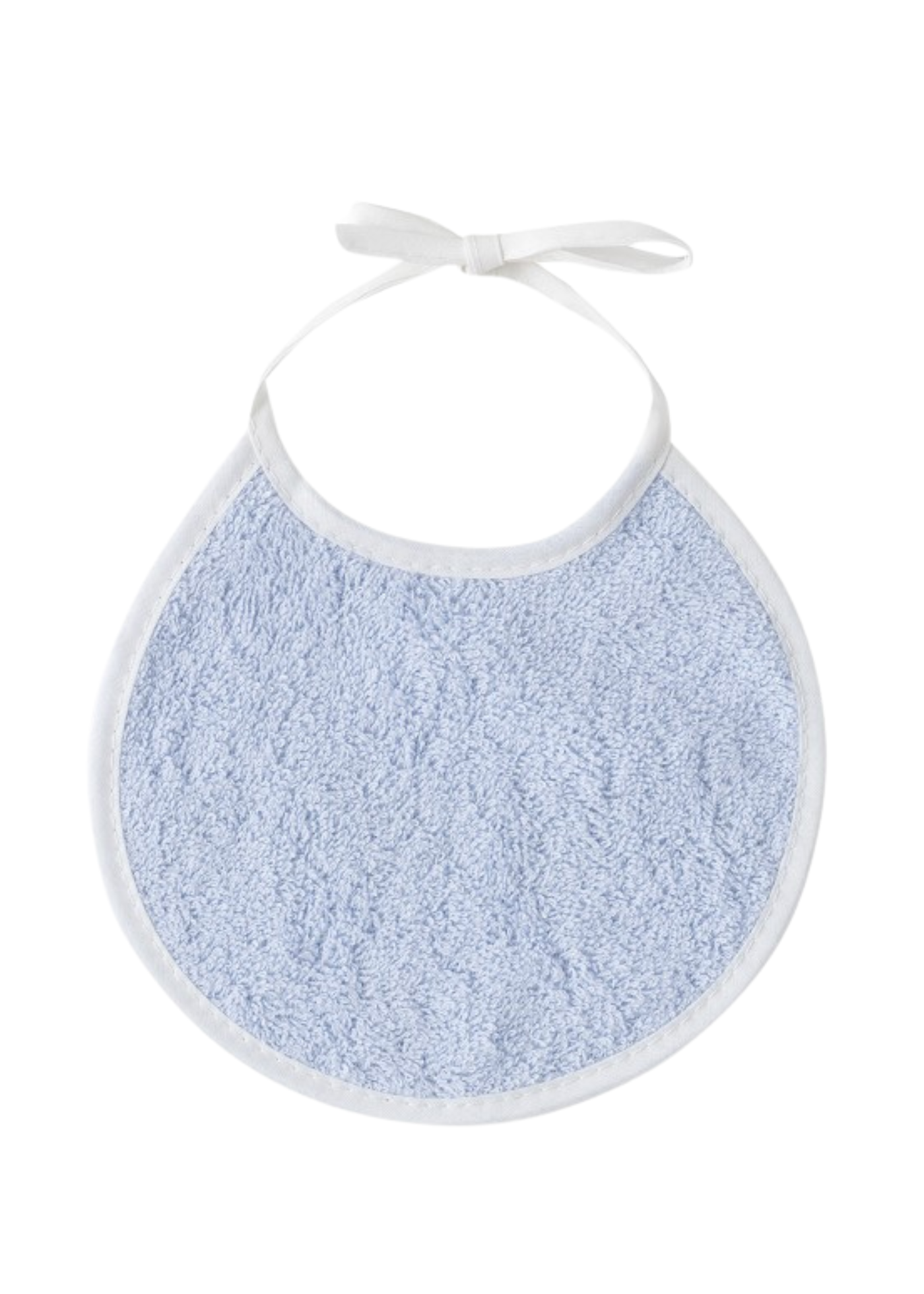 Prosop cu Capison 100x100 cm si Bavetica Bleu cu Ursulet pe Semiluna 01248-01 InterBaby