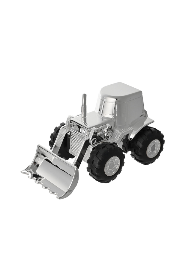 Pusculita Argintata in Forma de Excavator CG202 Bambino by Juliana