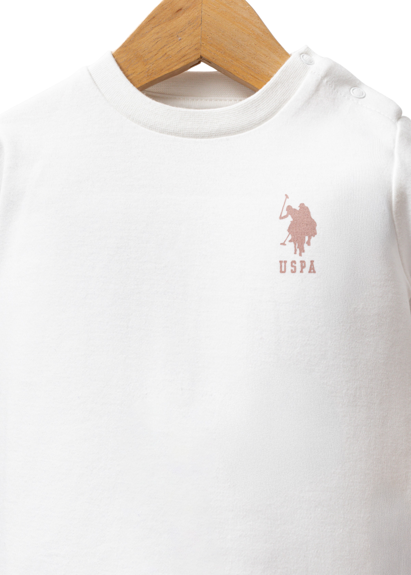 Trening 3 Piese Roz Pudra cu Flori USB2771 V1 Us Polo Assn