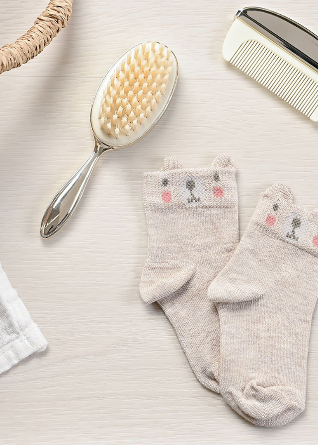 Set Perie si Pieptan Argintate CG326 Bambino by Juliana