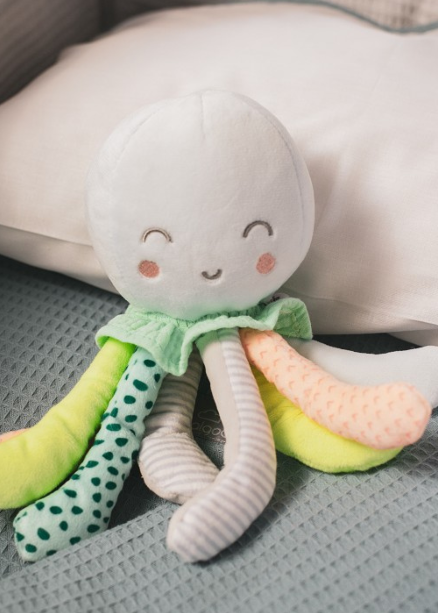 Jucarie Pus Caracatita Multicolora PUL07 Interbaby