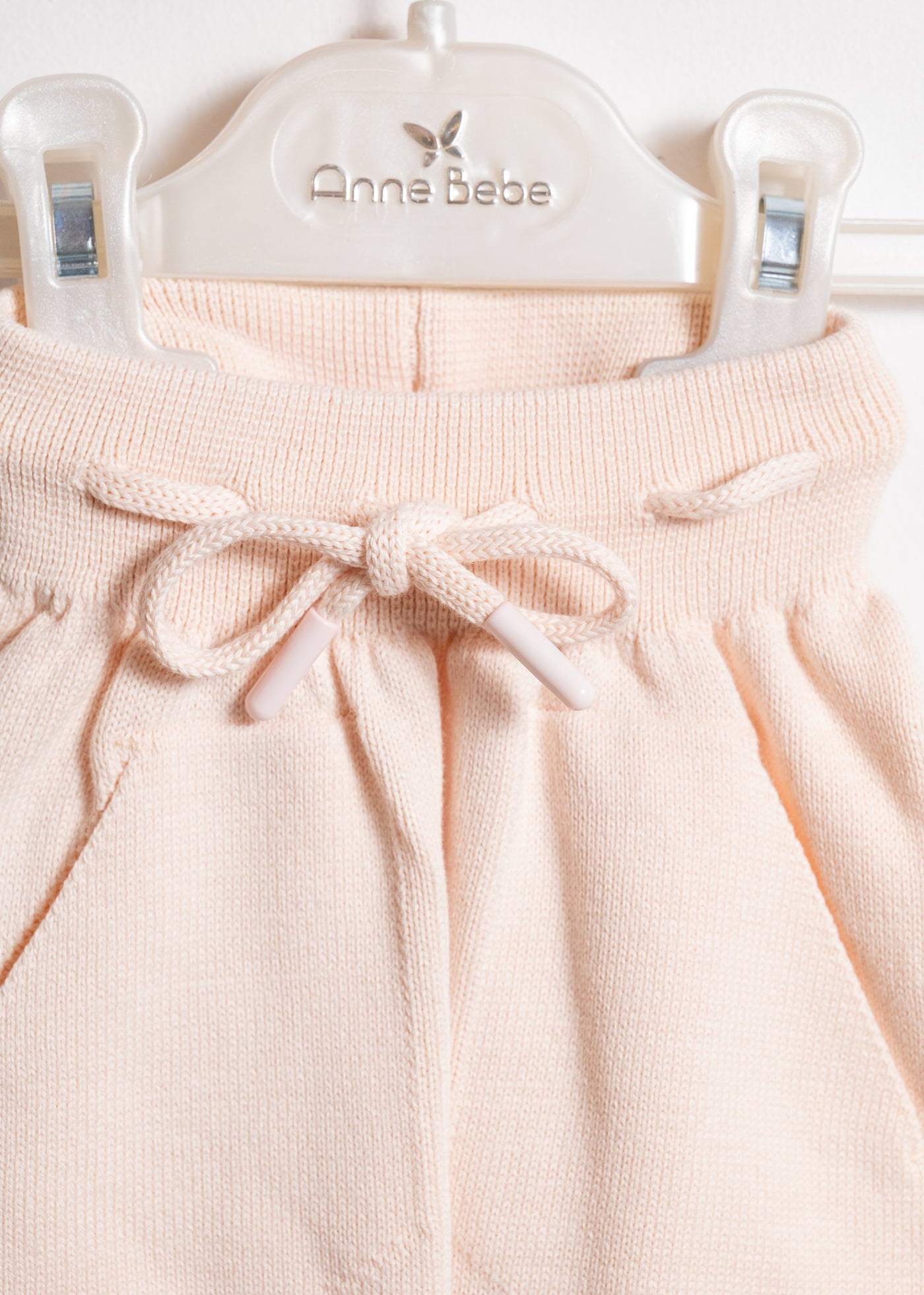 Set 3 Piese Jacheta si Pantaloni Lungi Tricotate Somon si Bluza Bumbac 8531 Leo King