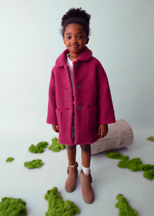 Red Loop Fabric Coat 4439 Mayoral