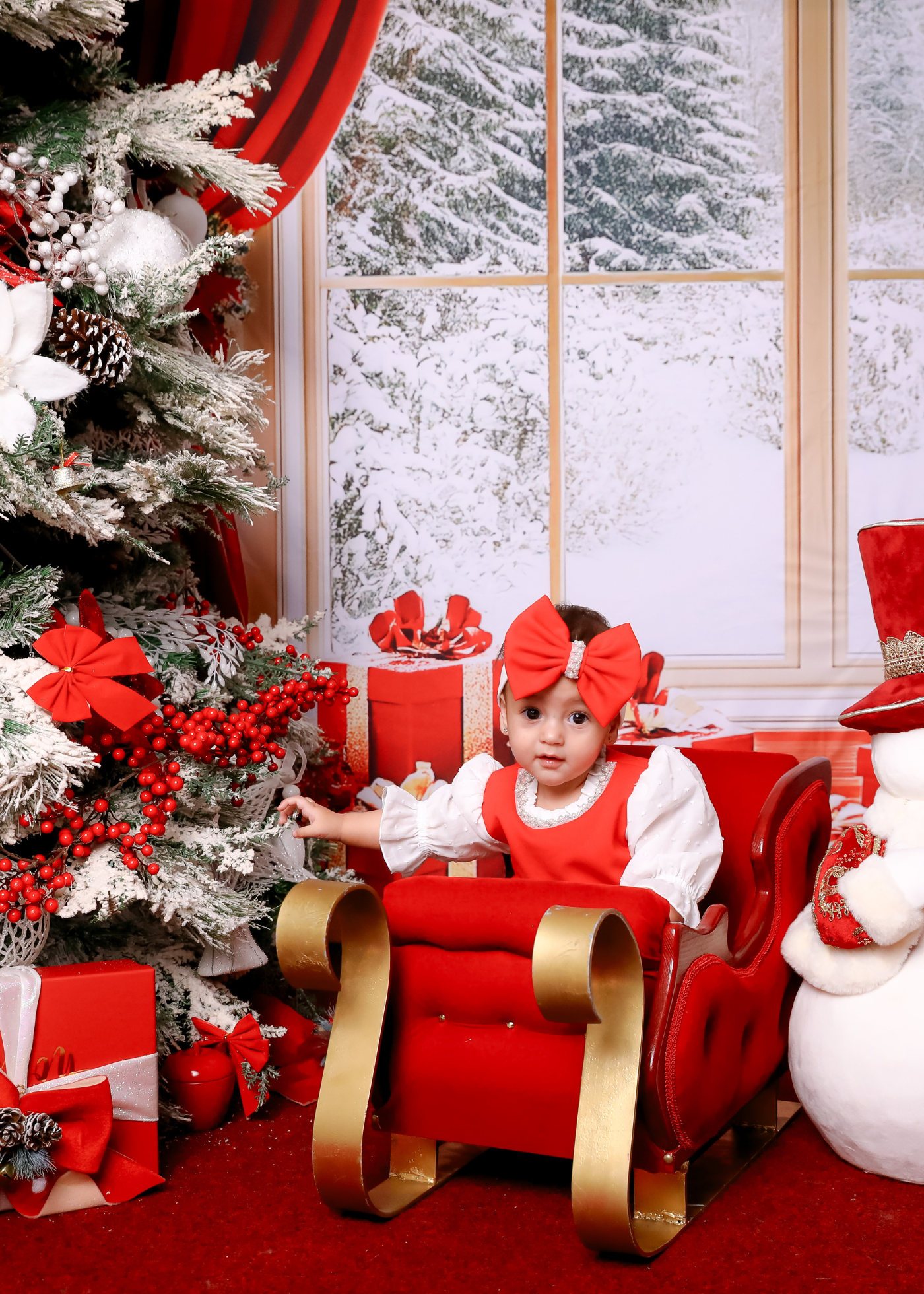 Rochita Rosie Cu Perle La Gat Si Buzunare AnneBebe