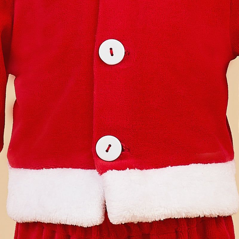 Elegant Christmas costume with fur for boys - AnneBebe