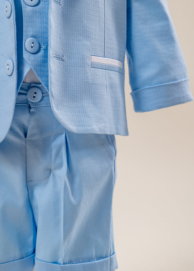 Set Botez Robert 2 Piese Costum si Trusou Personalizat AnneBebe