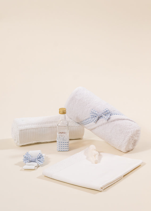 Set Botez Eric 3 Piese  Costum Trusou Lumanare Personalizat Botez AnneBebe