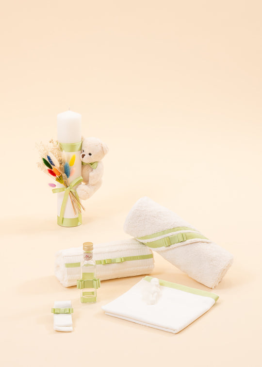 Adelin Christening Set 2 Pieces, Candle and AnneBebe Panty