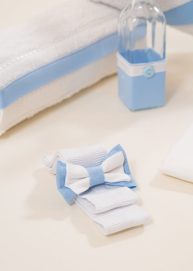 Set Botez Robert 2 Piese, Lumanare si Trusou  Personalizat Botez AnneBebe