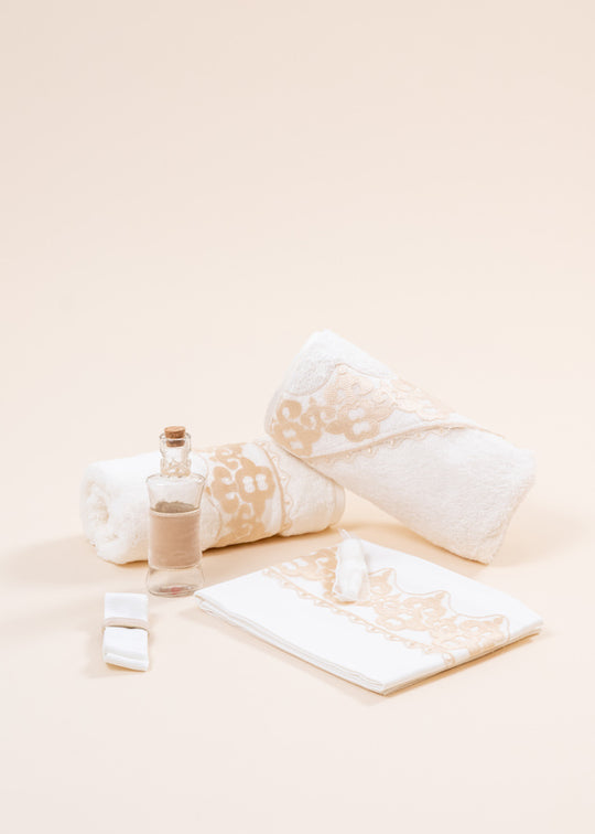 Trusou Print Crem Dantela Regala Cappucino AnneBebe