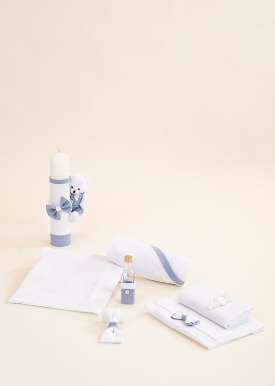 Set Botez Calin 2 Piese Lumanare Trusou Personalizat Botez AnneBebe