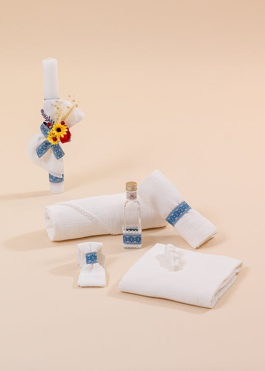 Traditional Trusou Set and Traditional Candle Banda Bleu AnneBebe