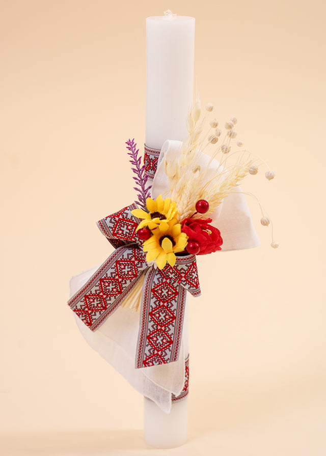 Trusou Set and Traditional Red Band Candle