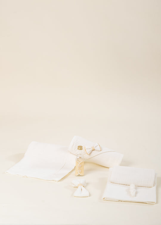 Trusou Gustav Muselina Ivory Cu Galben AnneBebe