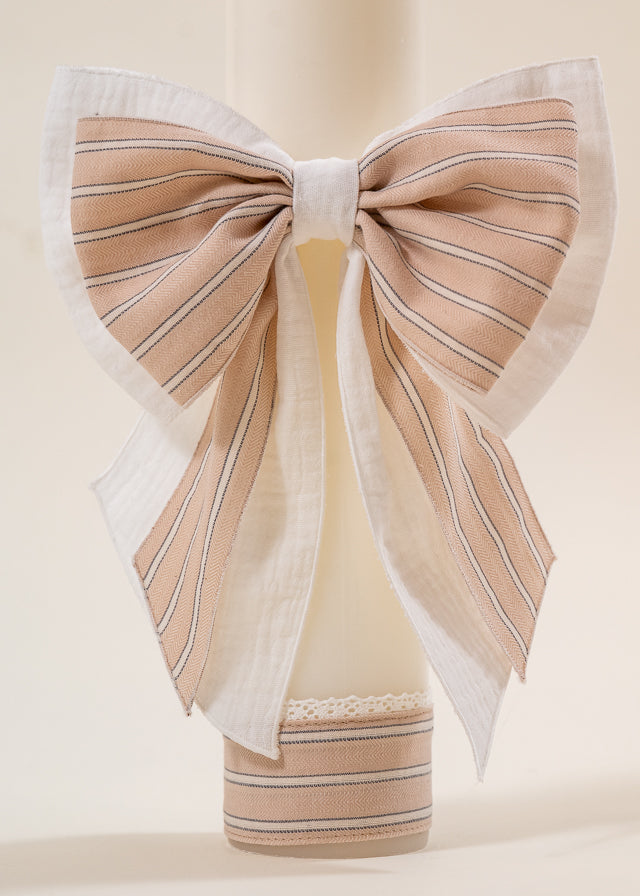 Set Botez  Dan 3 Piese   Costum Trusou Lumanare  Personalizat Botez AnneBebe