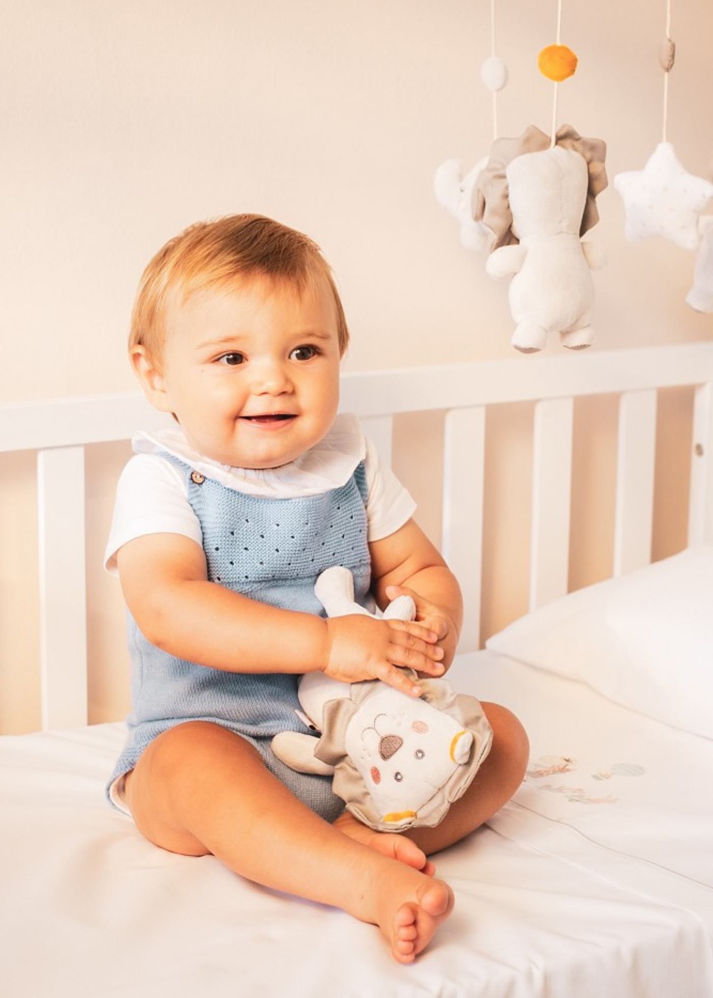 Jucarie Plus Leu Gri LEO07 Interbaby