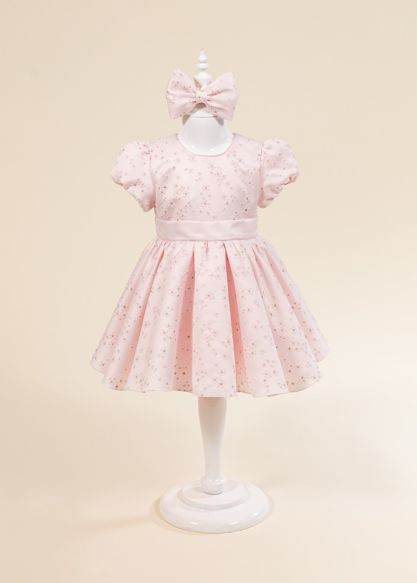 Pink Brocade by AnneBebe