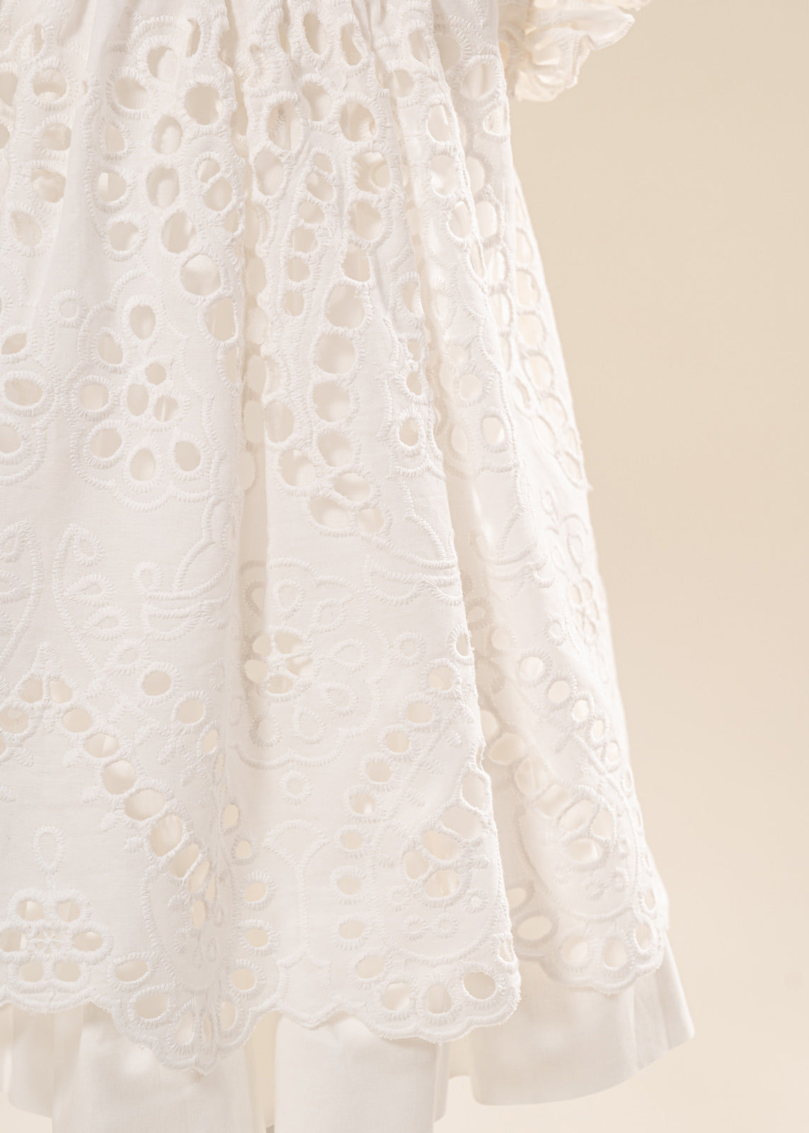 Set Botez Margareta 3 Piese, Rochie, Trusou si Lumanare Personalizat Botez AnneBebe