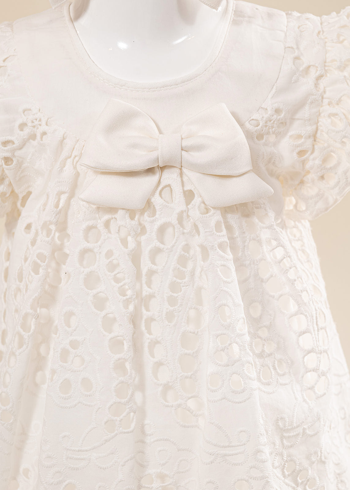 Rochita Margareta Crem Broderie Sparta AnneBebe