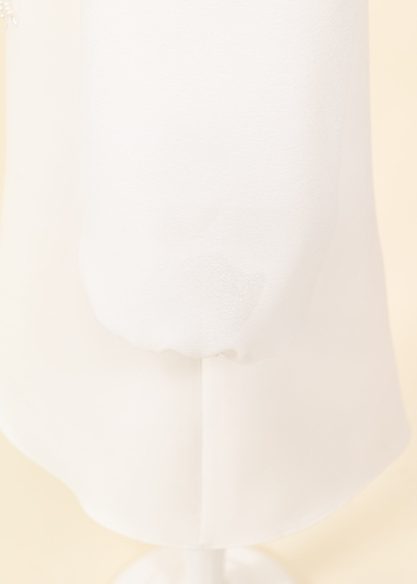 Rochita Crem Funda Brodata Cu Paiete Argintii AnneBebe