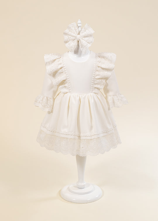 Rochita Ninet  Cu Dantela Maho Ivory AnneBebe