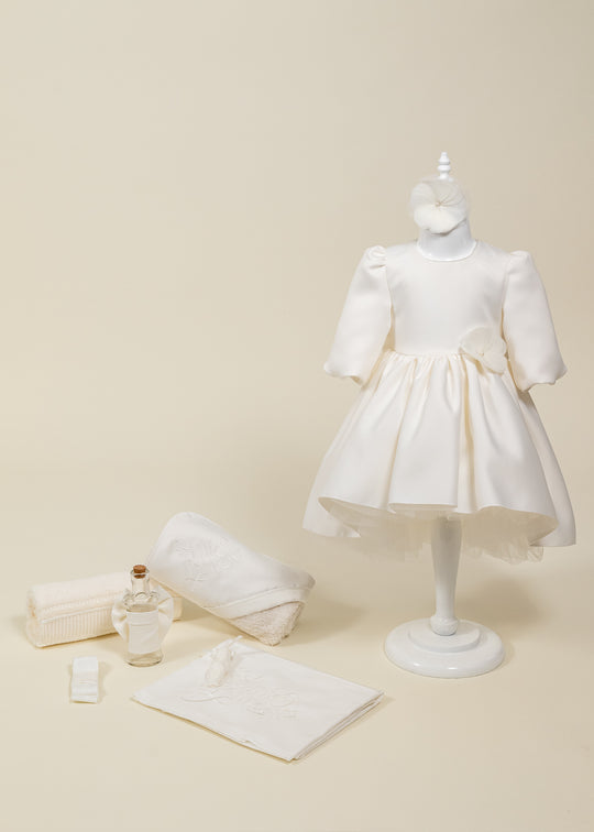 Set Botez Cataleya 2 Piese Rochita Si Trusou Personalizate AnneBebe