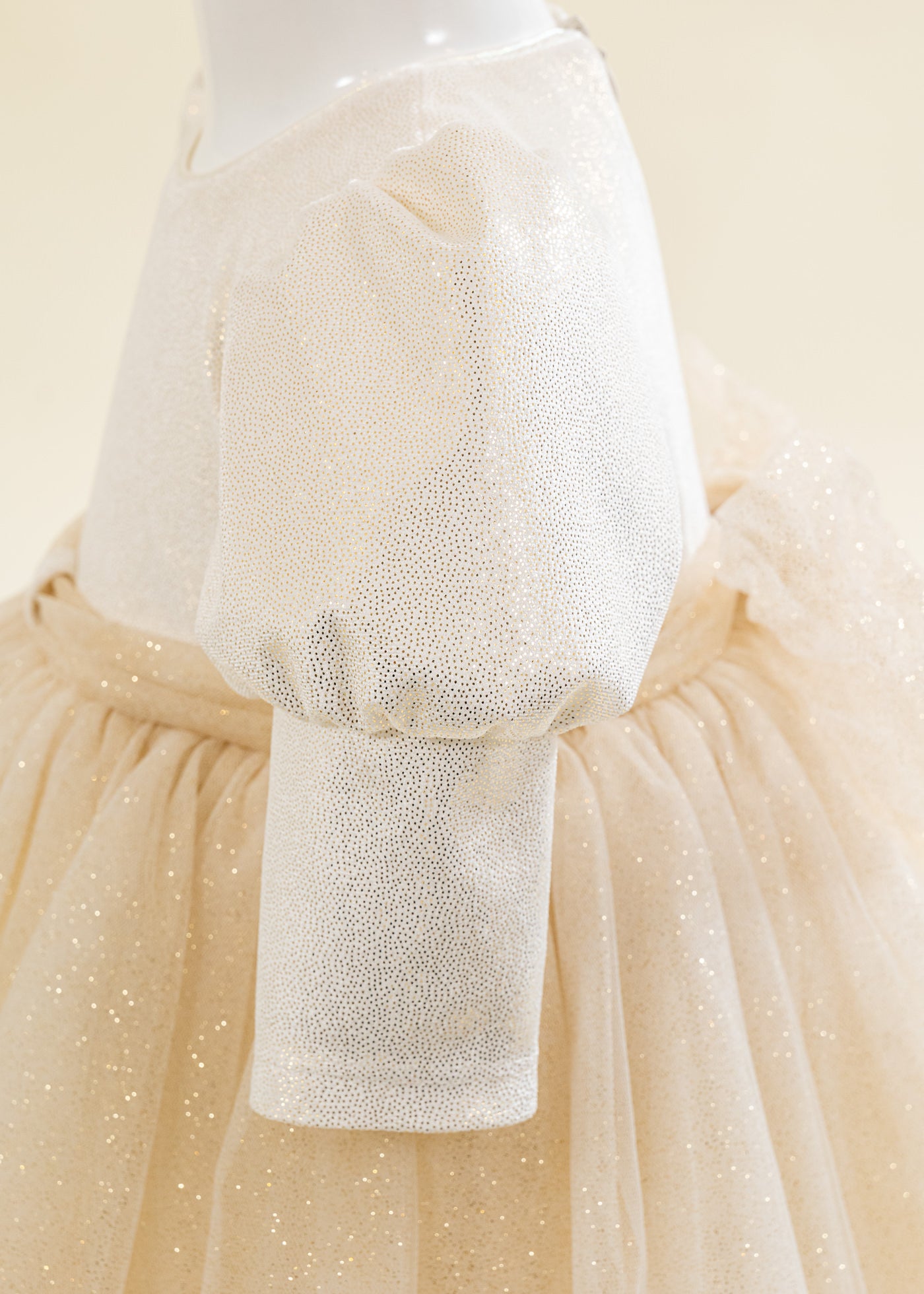 Rochita Aurie Cu Sclipici AnneBebe