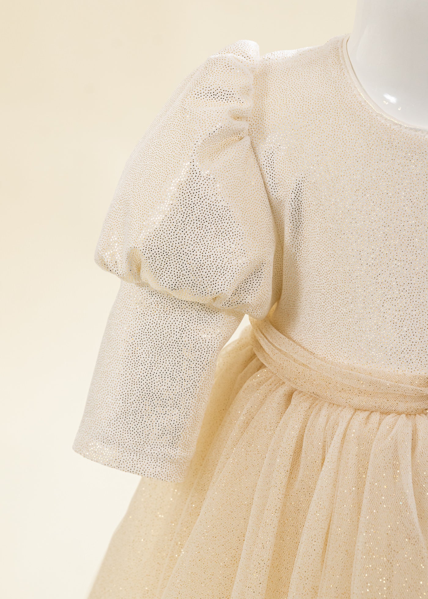 Rochita Aurie Cu Sclipici AnneBebe