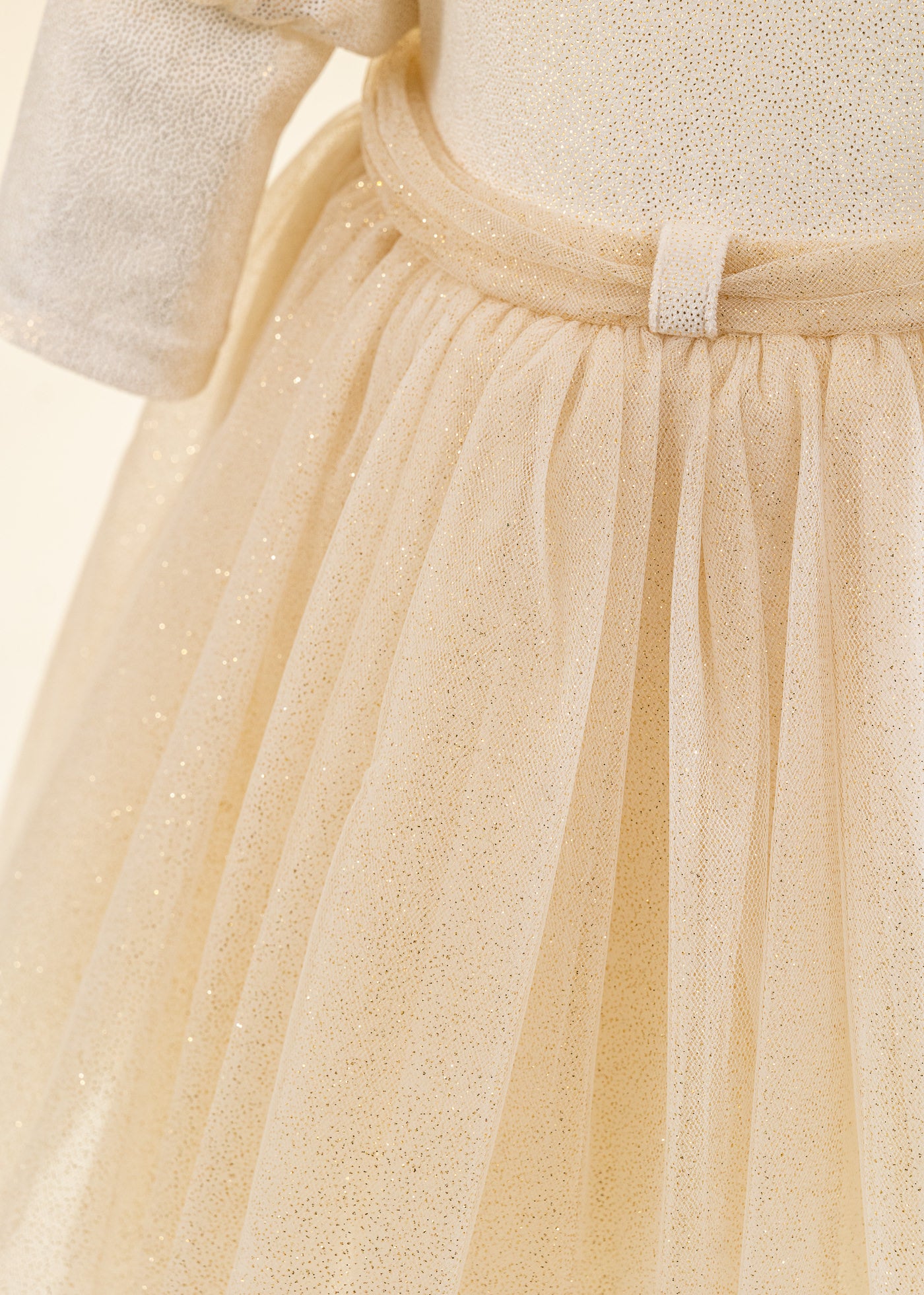 Rochita Aurie Cu Sclipici AnneBebe