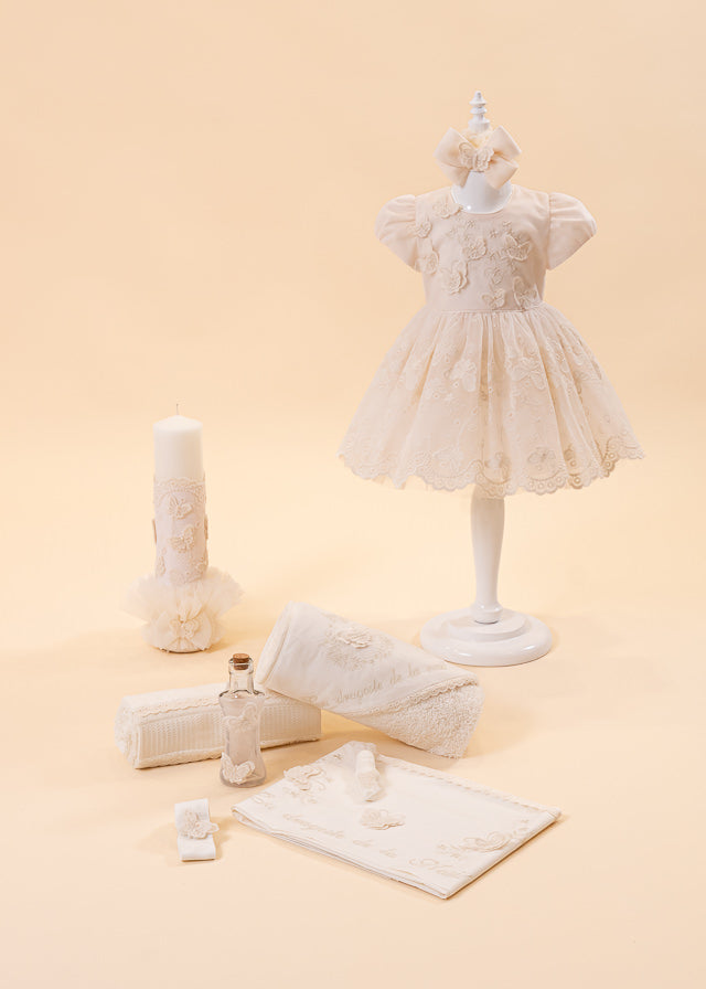 Aida Set 3 Pieces Dress Truss AnneBebe Candle