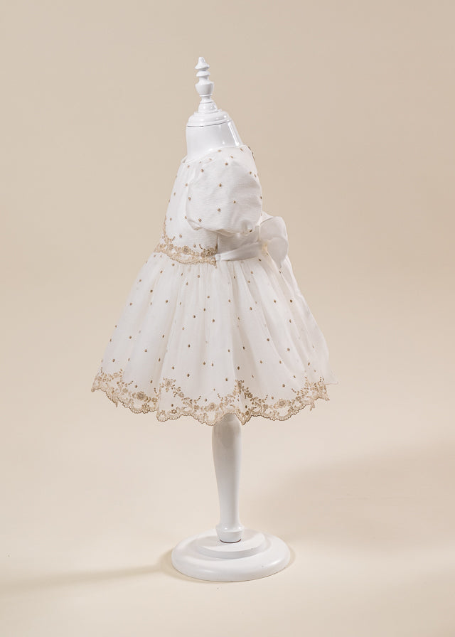 Set Botez Danielle 2 Piese Rochie si Trusou Personalizat AnneBebe