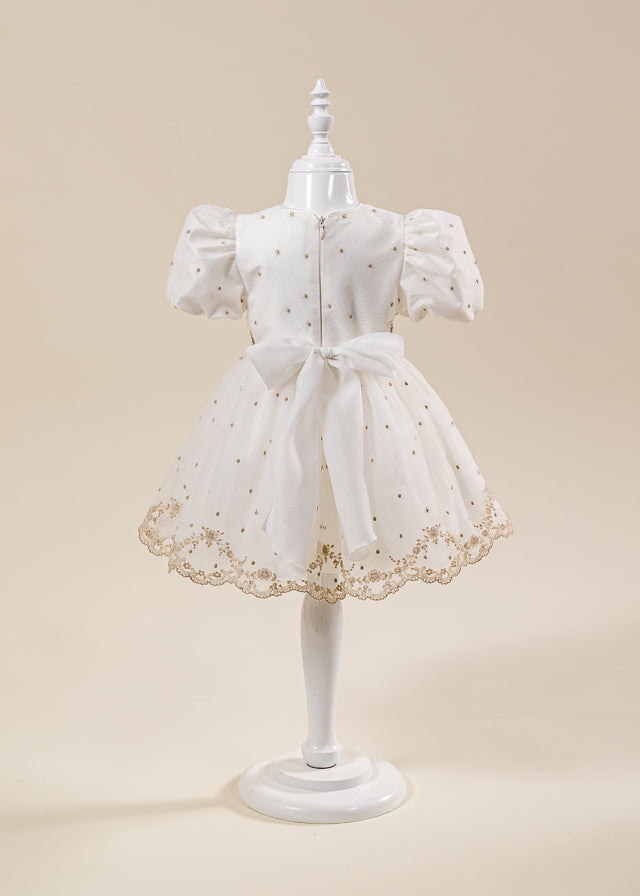 Set Botez Danielle 2 Piese Rochie si Trusou Personalizat AnneBebe