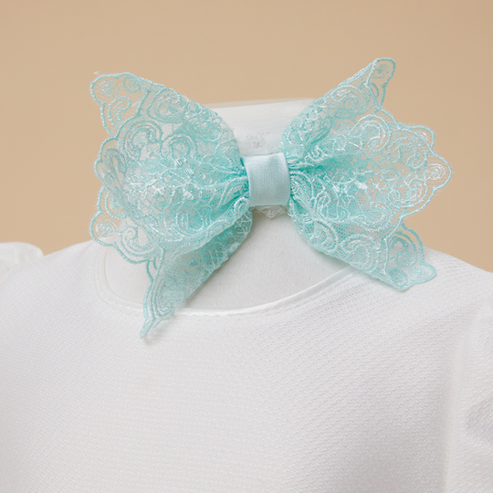 Bentita Ada Funda Dantela Regala Cu Coltisori Verde AnneBebe