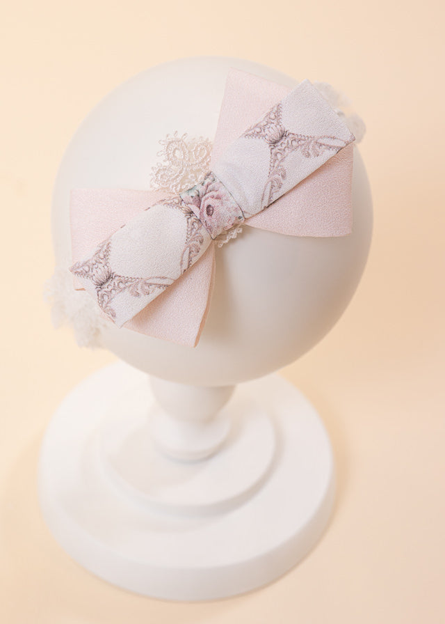 Headband Alina Two Pink Bows AnneBebe