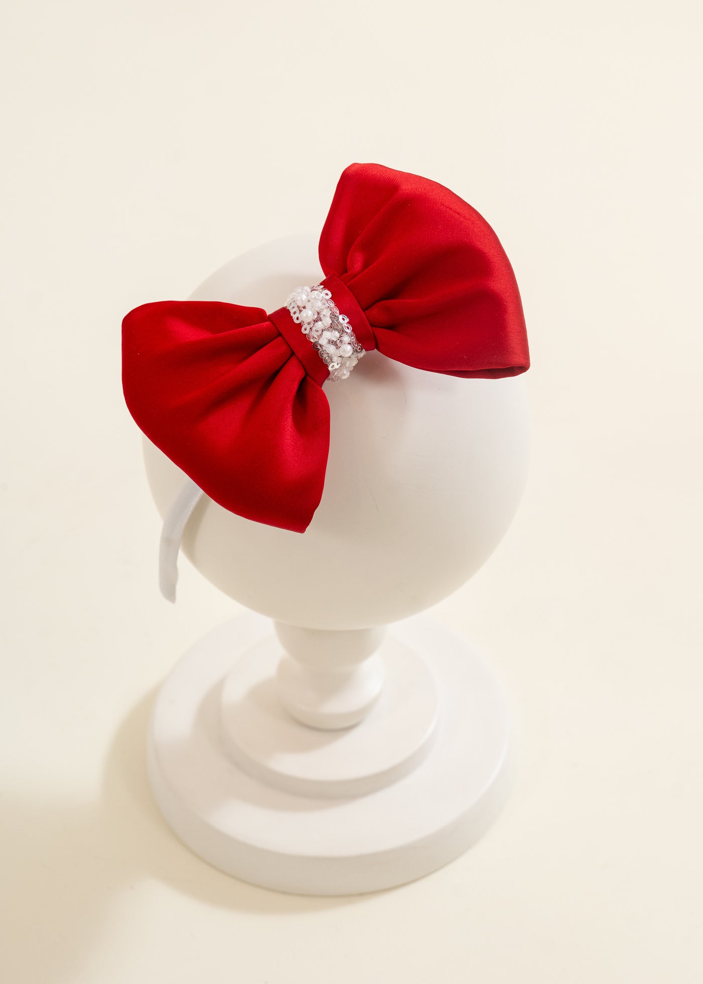 Cordeluta Funda Tafta Rosie Cu Perle Si Paiete AnneBebe