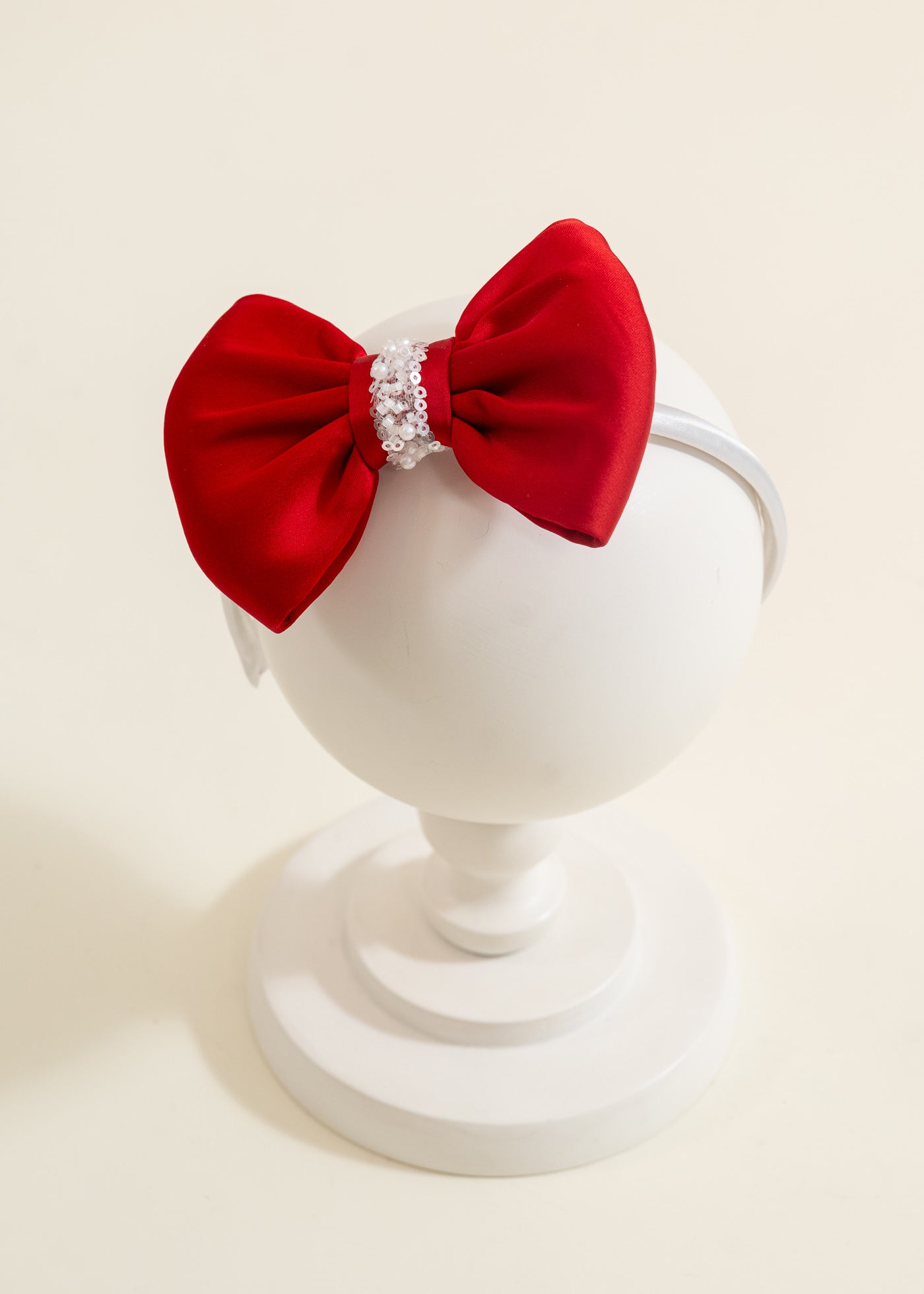 Cordeluta Funda Tafta Rosie Cu Perle Si Paiete AnneBebe