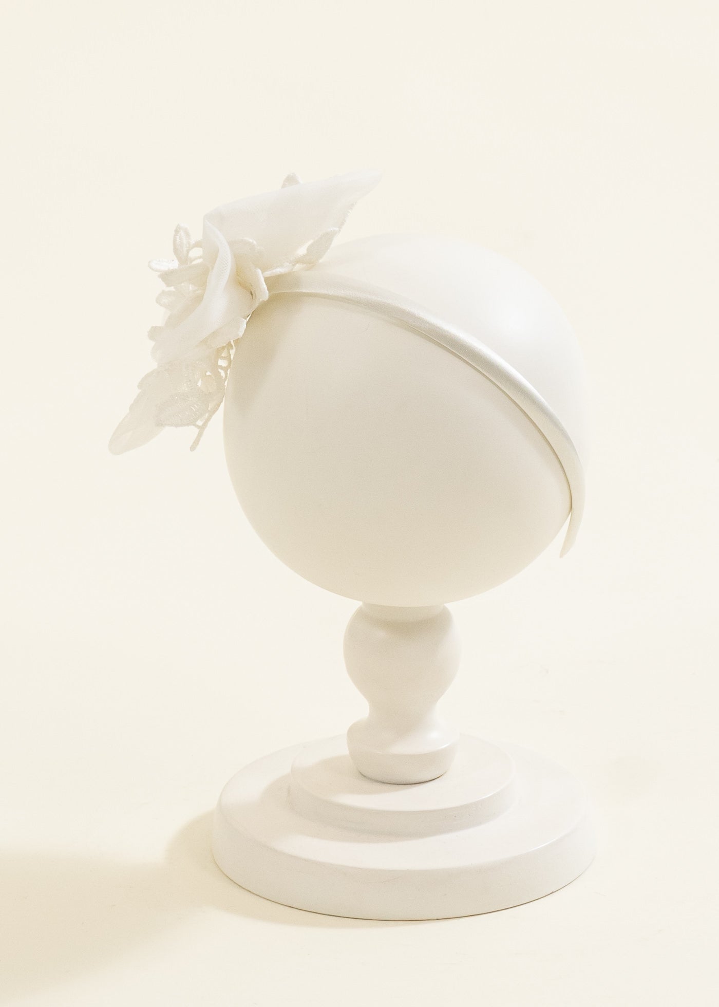 Cordeluta Funda Tull Crem Cu Dantela Cu Frunze Mari AnneBebe