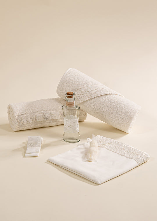 Trusou Brandusa Crem Banda Dantela Bumbac AnneBebe