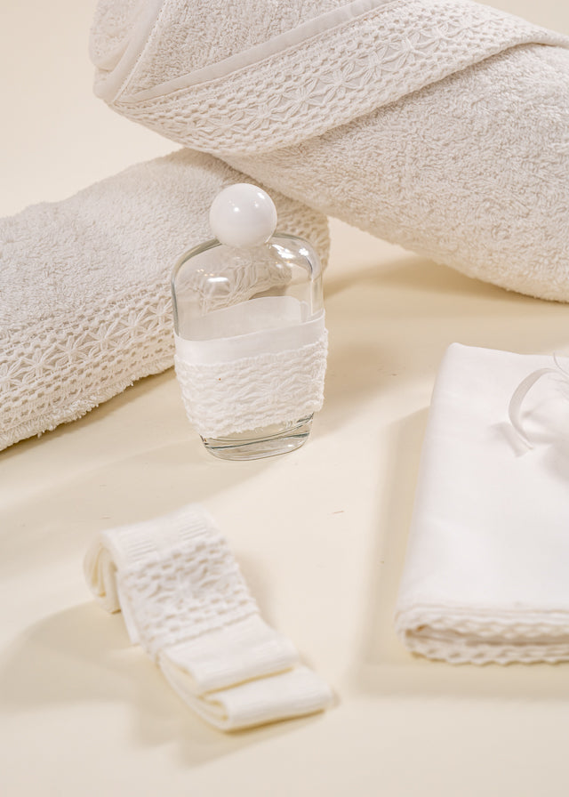 Set Botez Annelis 2 Piese Rochie si Trusou Personalizat AnneBebe