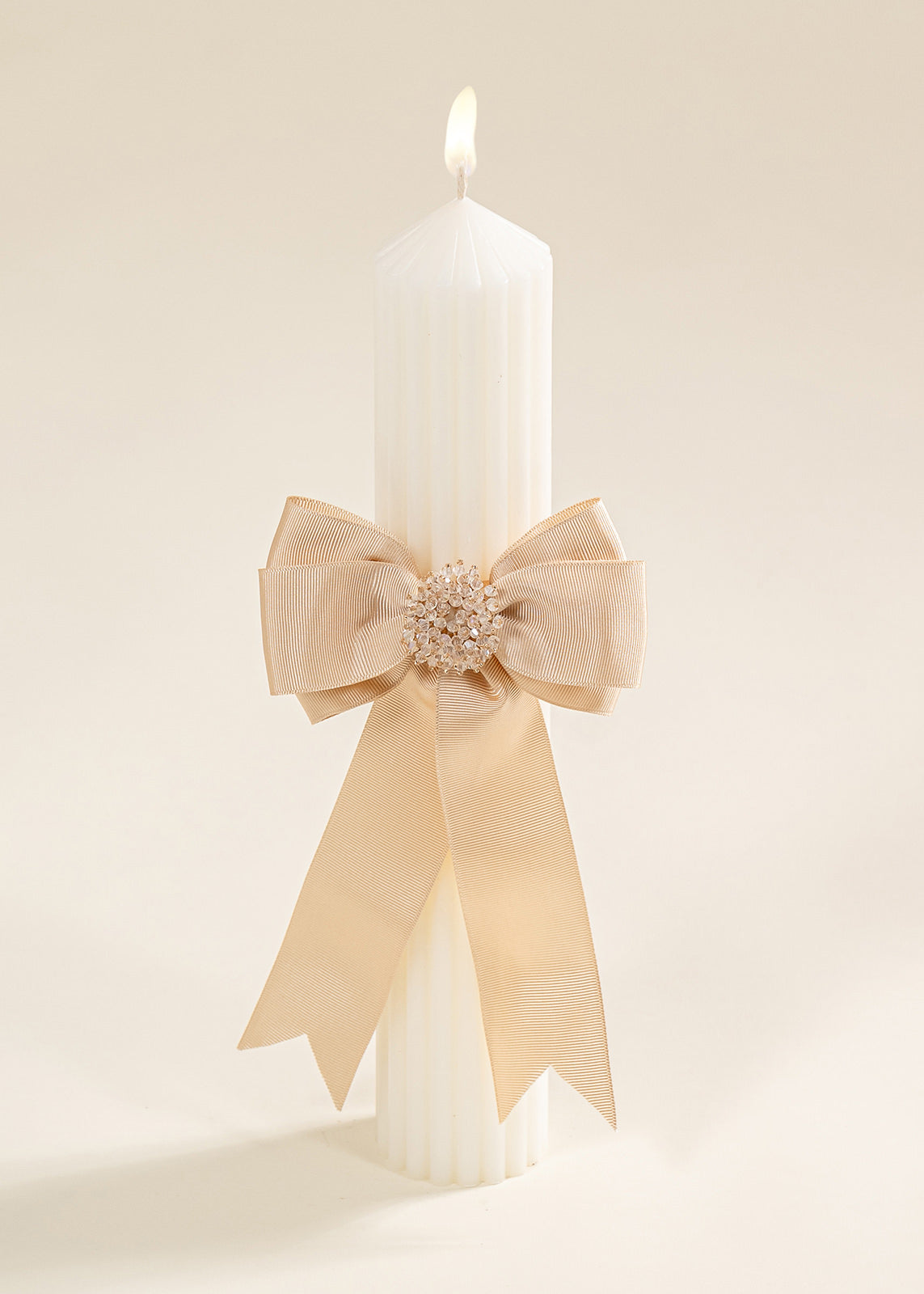 Universal Candle Double Cover Cappuccino