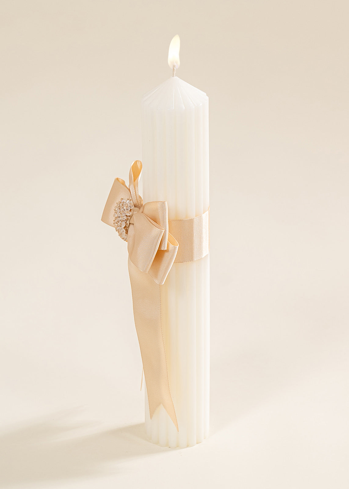 Universal Candle Double Cover Cappuccino