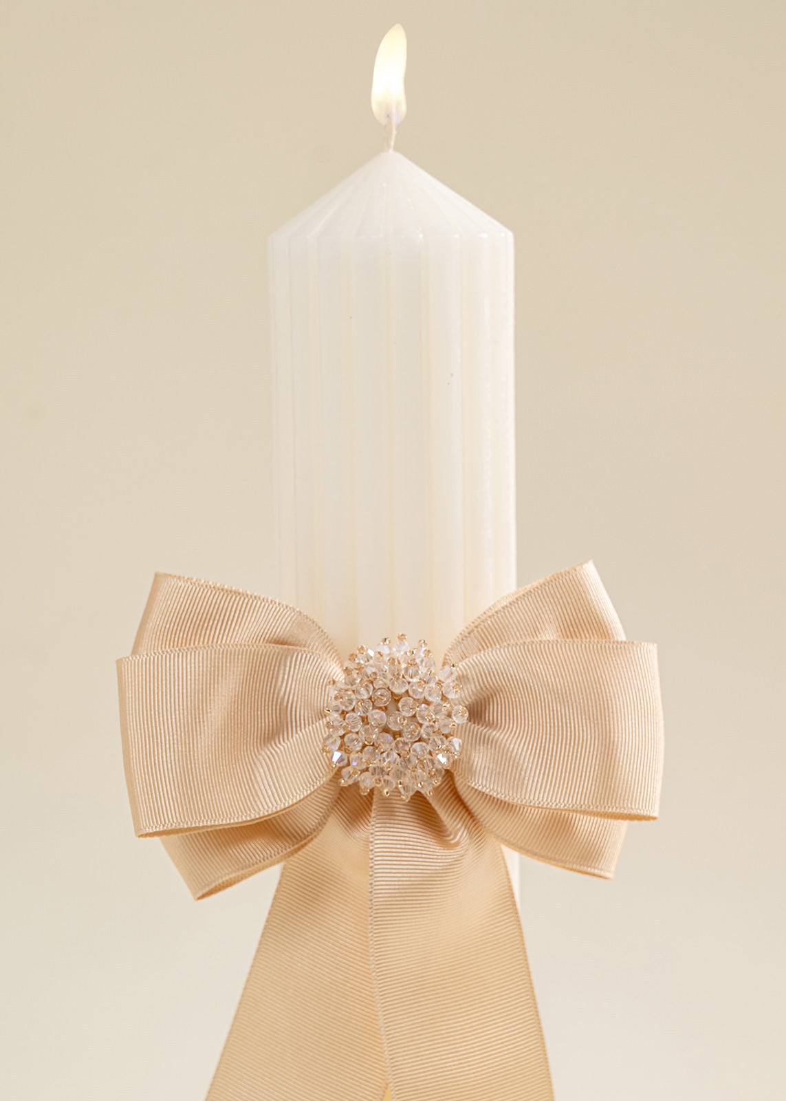 Universal Candle Double Cover Cappuccino