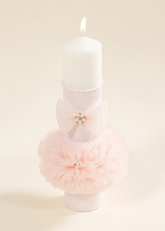 Lumanare Universala Glob Tull Roz AnneBebe