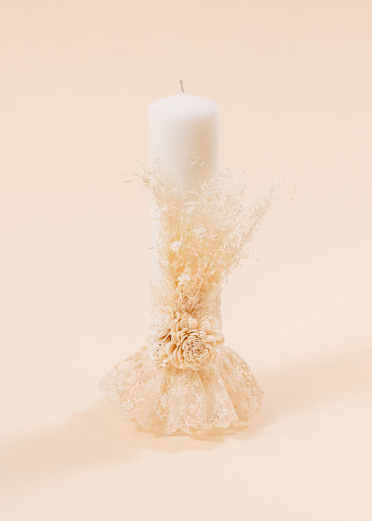 Lumanare Ilona Volanas Danteluta Cappuccino AnneBebe