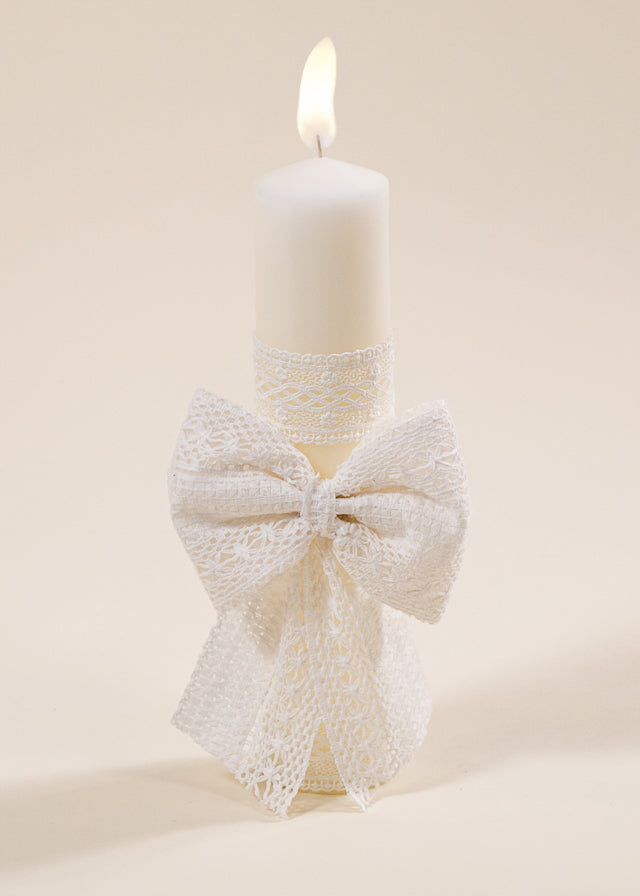 Set Botez 2 Piese Annelis Lumanare si Trusou Personalizate AnneBebe