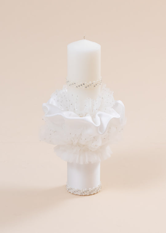 Крем-свічка Aisha зі сріблястими блискітками AnneBebe