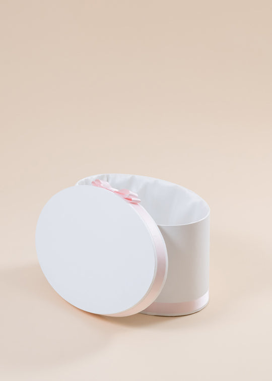 Universal Girls Christening Chest Cream With Pink Ribbon AnneBebe