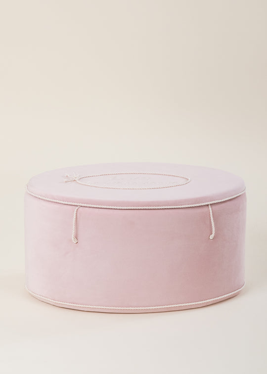Pink Velvet Trunk "With Love From Your Godparents"