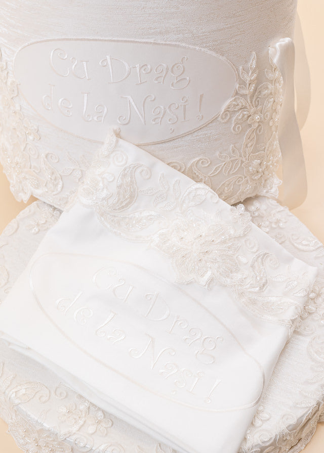 Personalizare broderie transmite un gand frumos bebelusului tau