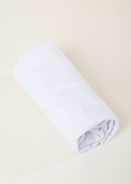 Cearceaf Impermeabil Alb pentru Patut Contact, 107x55 cm - AnneBebe